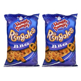 Old Dutch Humpty Dumpty BBQ Flavoured Ringolos 280g/10oz., Pack of 2, {Imported from Canada}