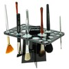 Fantasia Make-Up Brush Holder Acrylic Square Black For Quick or