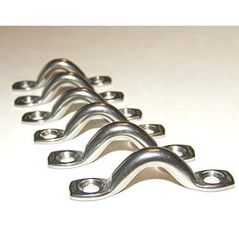 Pad Eye, Surface Mounted, 316 Stainless Steel, Deck Loop, Tie Down Anchor - Shipped from The USA!