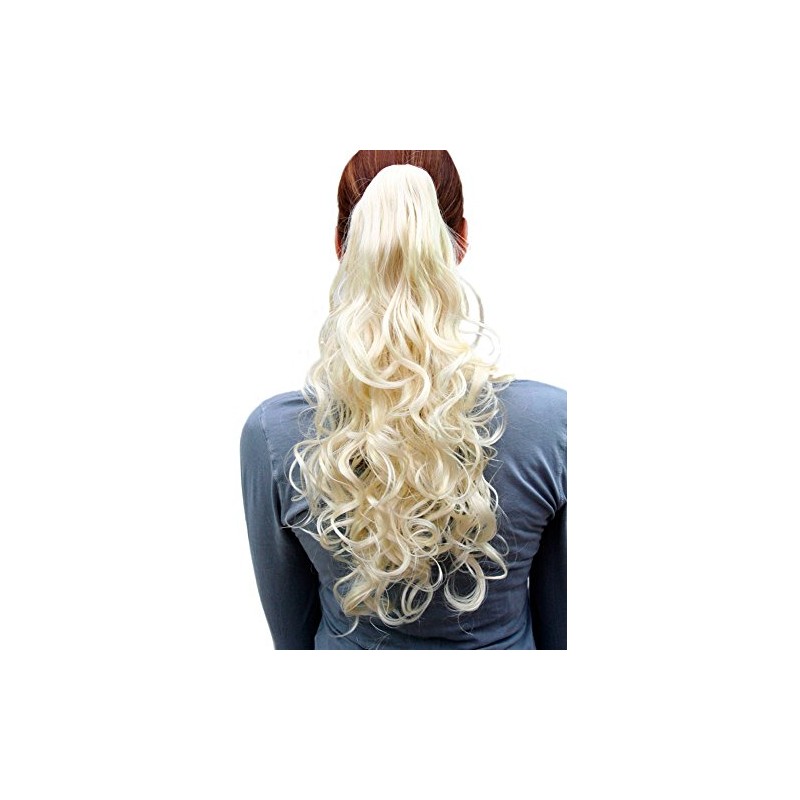 Wig Me Up® – C 9/613 Braid Curly Platinum Blonde