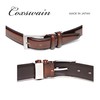 COXSWAIN CW20201-36 Men's Belt, Genuine Leather, Convincing Material, Exquisite Antique