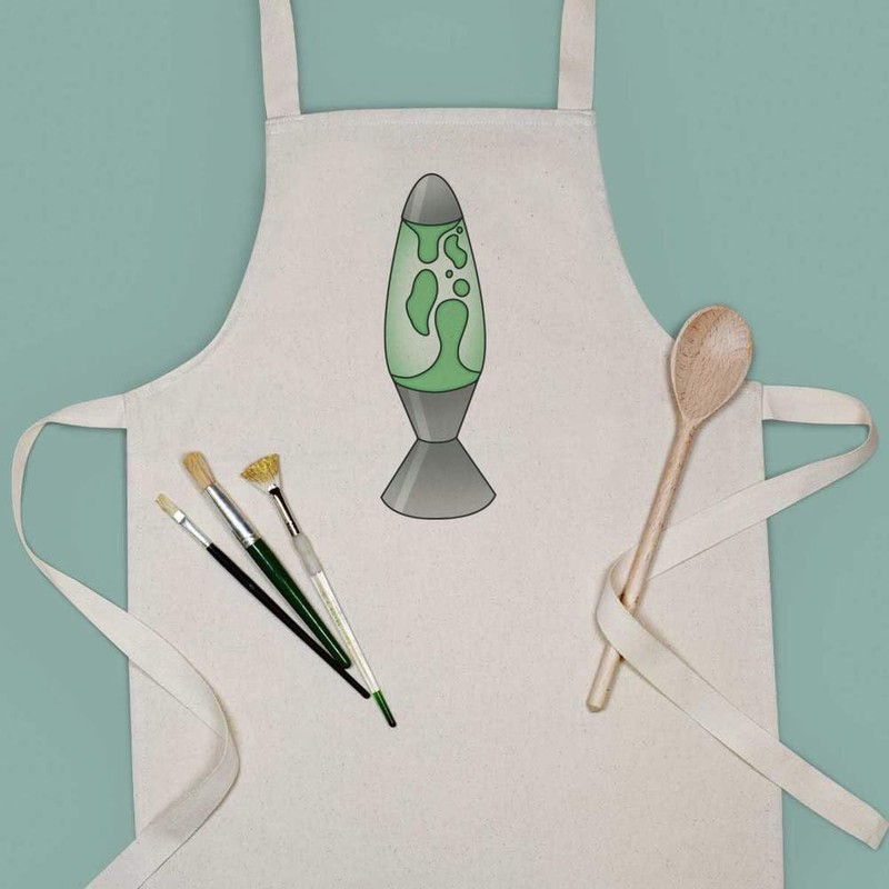 Azeeda 'Green Lava Lamp' Kid’s Cooking Apron (AP00075500)