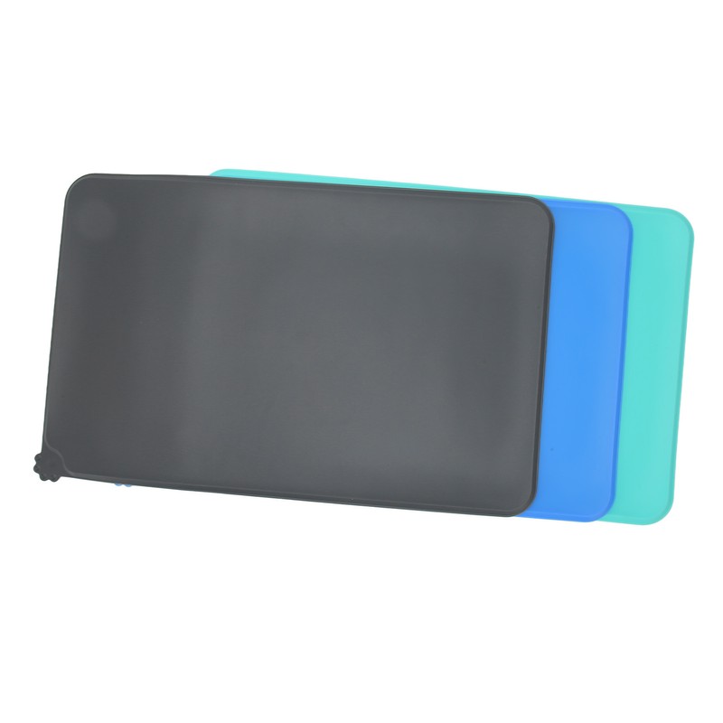 Silicone Pet Placemats Waterproof Slip Resistant Washable Pet Feeding Mat
