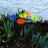 SunCatcher Garden Decor Ornaments Smiling Suns, Set of 5 Decorative