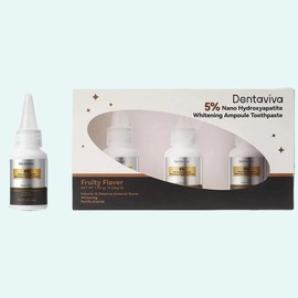 Nano Hydroxyapatite & Alpha-Hydroxy Acid Ampoule Toothpaste – Advanced Enamel Repair & Gentle Whitening, 5X More Effective Remineralization, pH Balancing, Cavity Prevention - Specification: 2 box