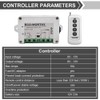DCHOUSE 12V DC Linear Actuator Motor Controller Positive Inversion Linear