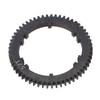 RC Gearbox Gear Black Smooth Rolling Increase Speed 57T Steel