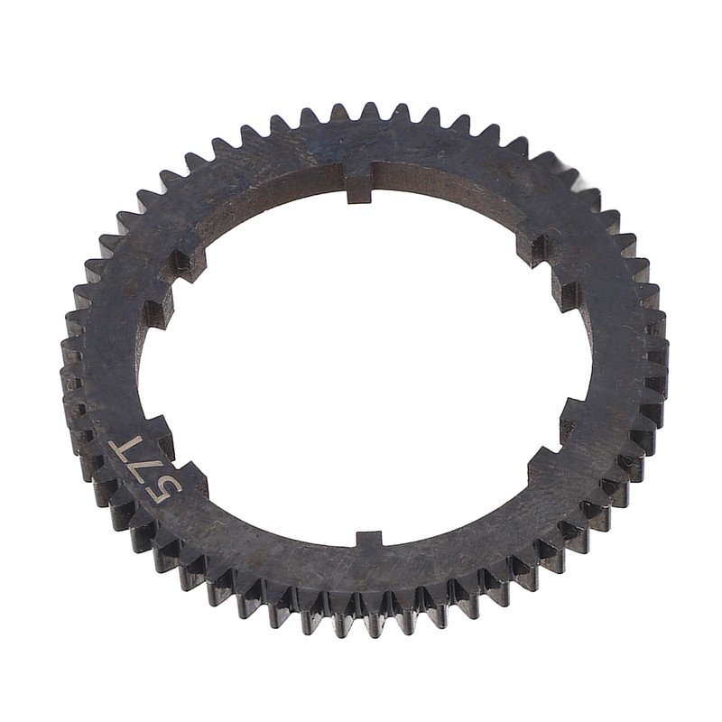 RC Gearbox Gear Black Smooth Rolling Increase Speed 57T Steel