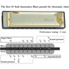 Harmonica for Beginners Adults Blues Harp Diatonic C Key 10