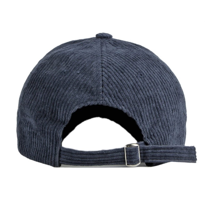GIBZ Unisex Classic Baseball Cap, Cord Hat, Adjustable with Curved