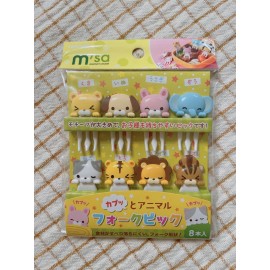 Torune Cute Animal bento food picks