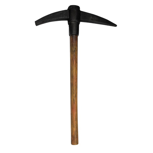 Boland 72068 - Pickaxe for Fancy Dress Costumes, Length 51 cm, Decoration, Costume Accessory for Carnival or Halloween, Toy Weapon