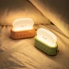 LED Bread Emotion Machine Night Light Eye Protection Portable Imitation
