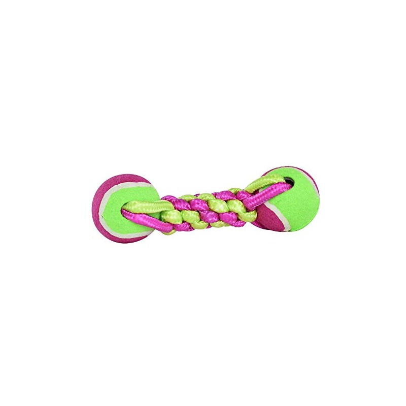Fancy Pets Juguete Pesa de Tela con Pelotas para Perro