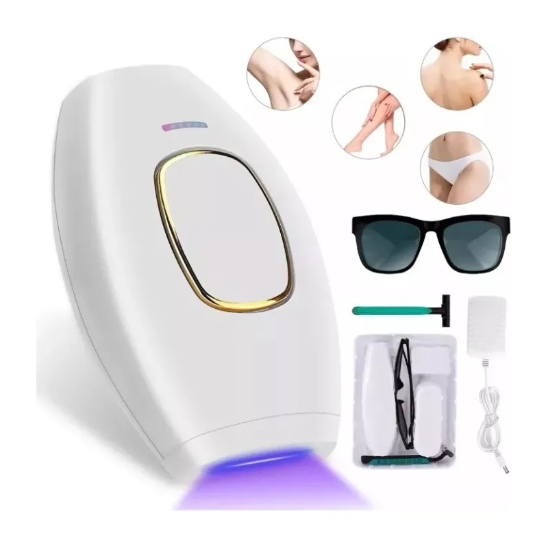 Depiladora Lser IPL 5 Niveles Uso Profesional Cuerpo y Rostro
