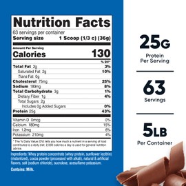 Nutricost Nutricost Whey Protein Concentrate (Chocolate) 5LBS