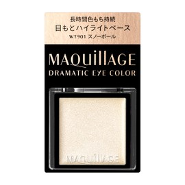 MAQuillAGE WT901 Dramatic Eye Color Cream Eyeshadow, Snowball, Customized Series, White, 1 Item