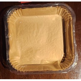 120 PCS Air Fryer Liners, 8 Inch Square Disposable Parchment Paper Liners, Non Stick, Oil Proof.