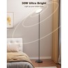 FULSUNT Floor Lamps for Living Room, 30W/3200LM Bright LED Modern