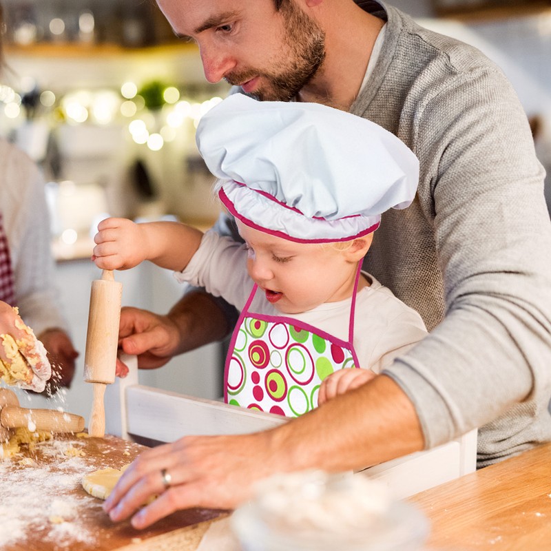 Kids Cooking and Baking Set 15 PCS with Chef Hat
