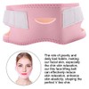 Mascarilla de estiramiento facial de lnea en V reutilizable, cinturn