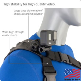 STUNTMAN 360 Shoulder Chest Hip Harness for Action Cameras