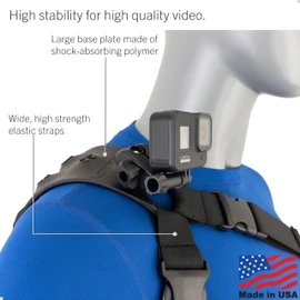 STUNTMAN 360 Shoulder Chest Hip Harness for Action Cameras