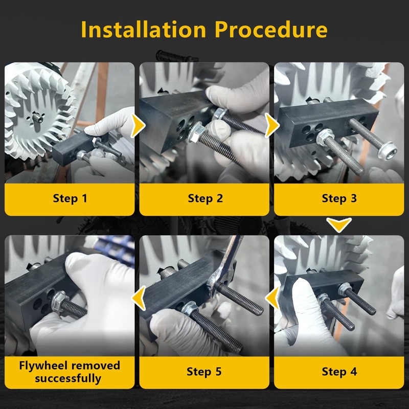 CPVNQMDG Universal Flywheel Puller for Most Flywheel with Puller Hole
