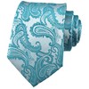 Corbatas de cachemira para hombre, diseño de lujo, estilo jacquard,