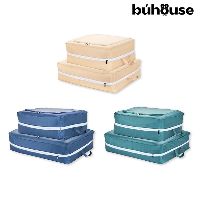 Buhouse Blanket Compression Pouch Set (Large XL + Extra Large