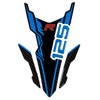 Tankpad Motorcycle Sticker Black Blue Compatible with Honda CB125R X510009VA
