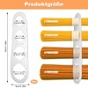 ZBKJYILF 3 Pieces Spaghetti Measuring Tools with 4 Holes, Simple