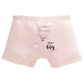 Core Pretty Little Girls Cotton Boy Shorts Toddler Panties Baby Princess Underwear (Pack of 4) (DRESSGIRL, 7-8 Years)