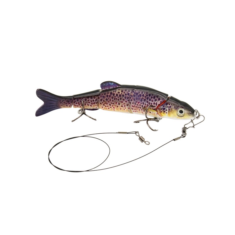 PetrisCatch Set of 2 Wobblers + 4 Steel Leaders, 16