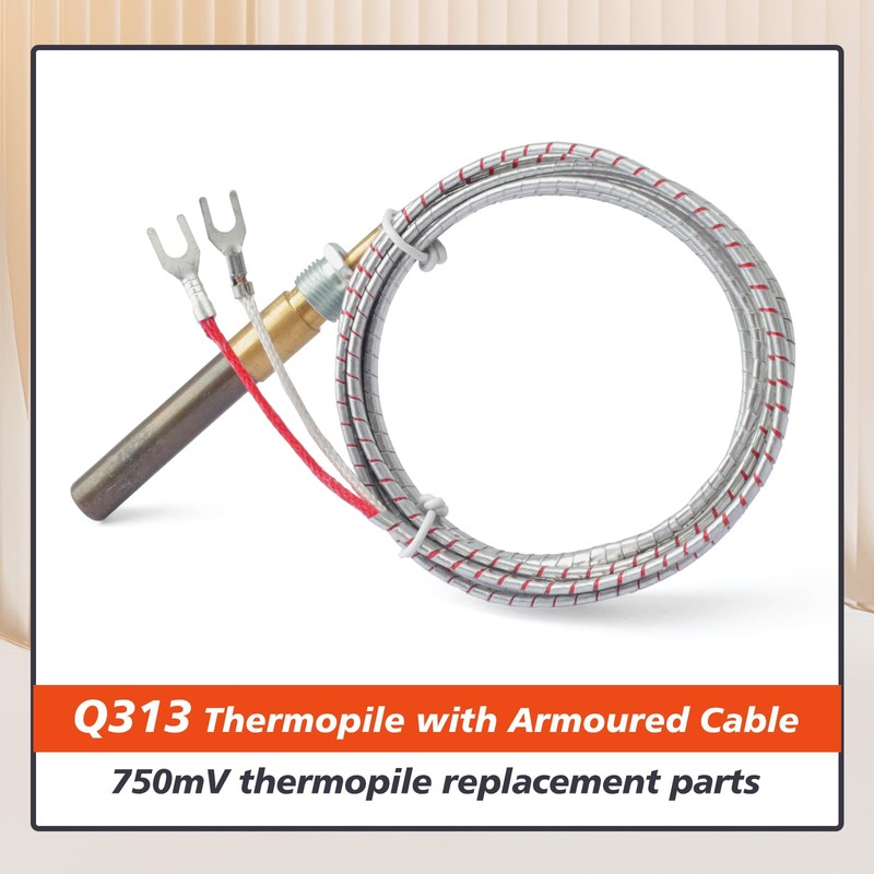Q313 M1265X 2J-M1265A Thermopile with Armoured Cable Compatible with Pizza
