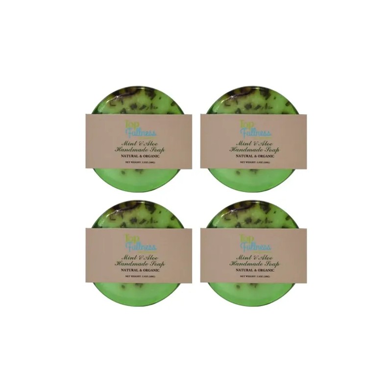 Jabón Artesanal Top Fullness Kit De 4 Piezas 100g C/u