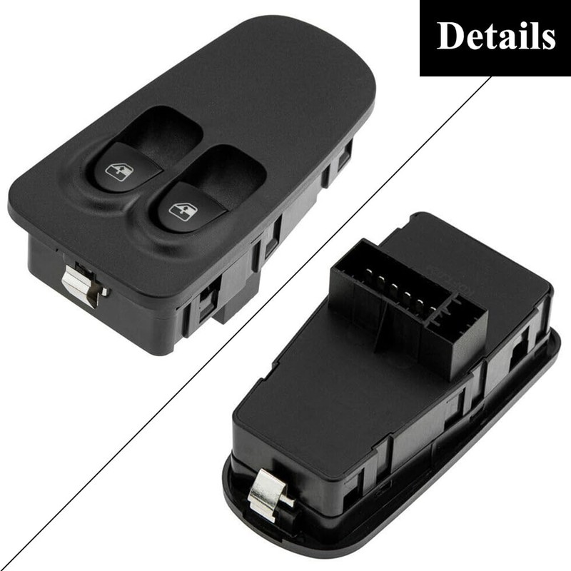 Ruolin Window Regulator Switch Front Left Compatible with Lancia Ypsilon