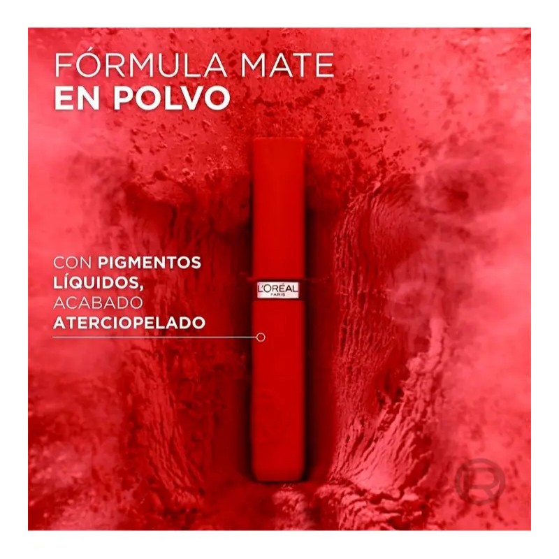 Loreal Paris Infallible Mate Labial Ácido Hialurónico