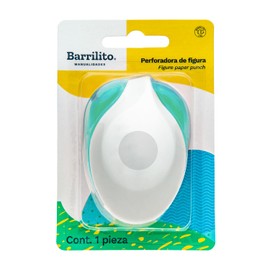 Barrilito - Perforadora de figura de circulo, tamaño aproximado diámetro 2.5 cm