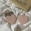 Eabdice Pack of 4 Mini Compact Mirrors, Portable Hand Mirrors,