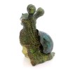 Toad Hollow Homestyles 18" H Jumbo Standing Snail Green Garden