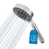 ATHLON TOOLS Duschkopf wassersparend - 5 Strahlarten Duschbrause - Ø