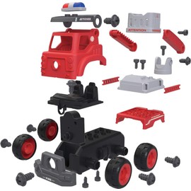 Happinet Kumitate Wheel R/C Fire Ladder Truck (For Ages 3 and Up)