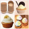 500pcs Natural Cupcake Liners,Muffin Linner, Oil Resistant, high Temperature Resistant,