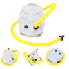 KIMISS Boating Portable Foot Pump Compact Plastic for Fishing Dinghy