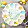 Cerified International Certified International Easter Morning Round Deviled Egg Plate,