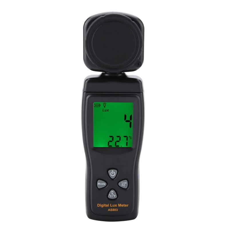 Digital Luxmeters Illuminance Light Meter Luminometers Lux Light Meter ‑10~60℃
