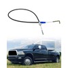 Door Latch Cable Front Driver Side Compatible with Dodge Ram
