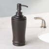 iDesign Metal Tall Liquid Soap Dispenser Pump, The Olivia Collection