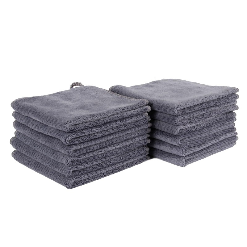 Takumi Cloth Car Wash Towel, Cleaning Cloth, 12 Microfiber Cloths,